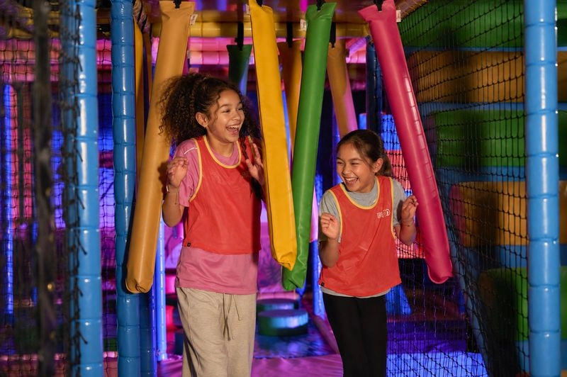 parcours obstacles indoor enfants perpignan boudin multi couleurs