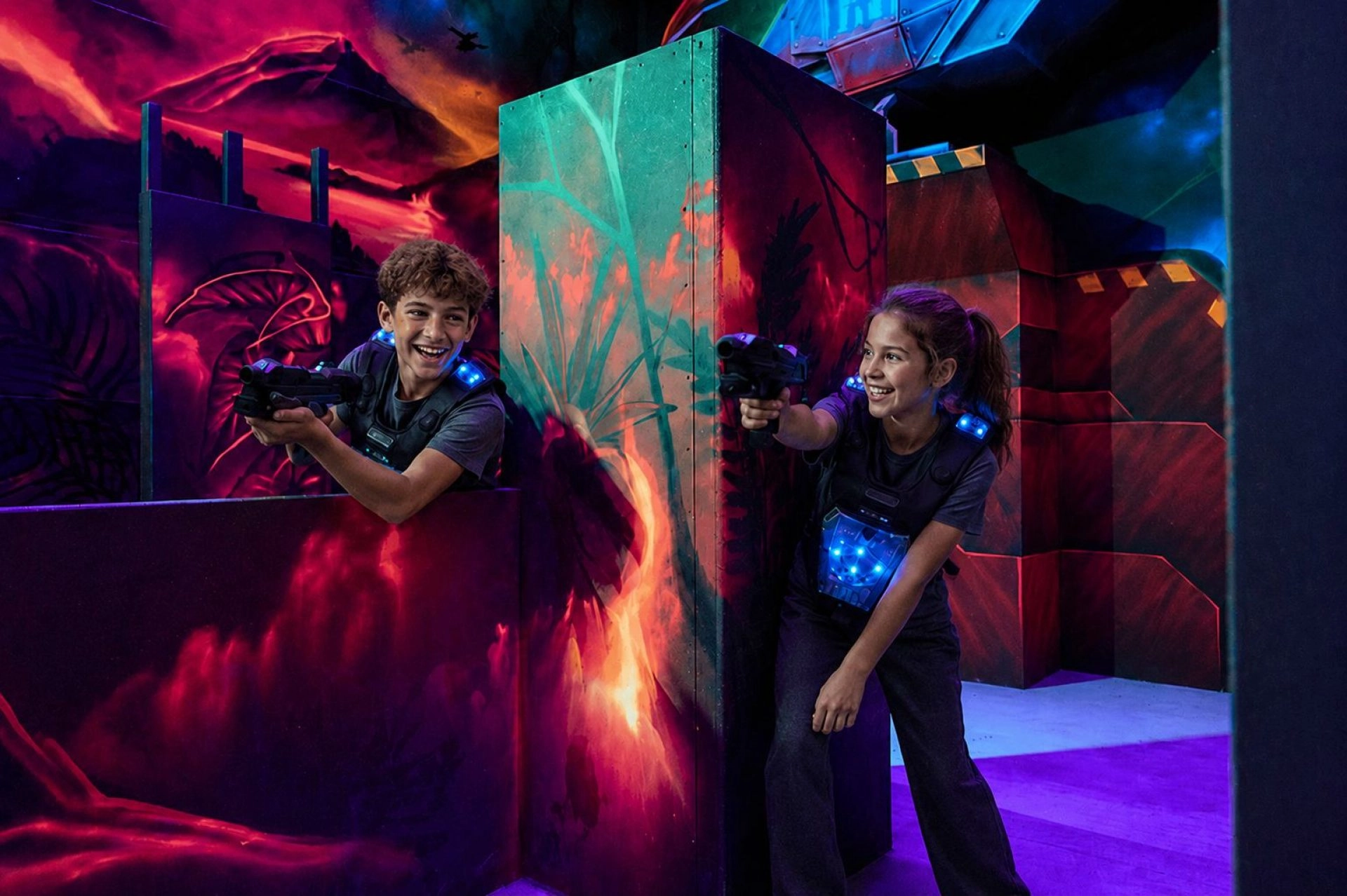 activités de groupe laser game