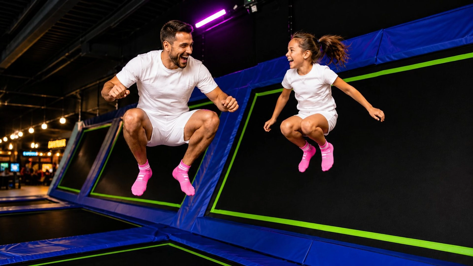 jump père et sa fille