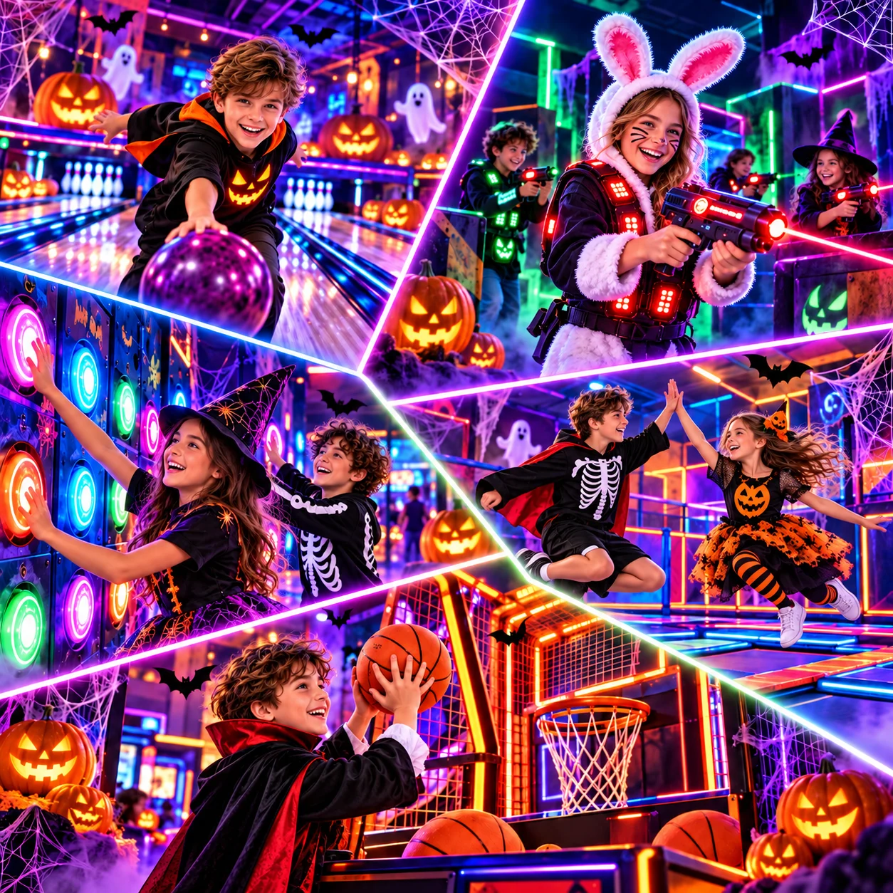 Laser game, bowling, trampoline, arcade et aire de jeux chez YouFun